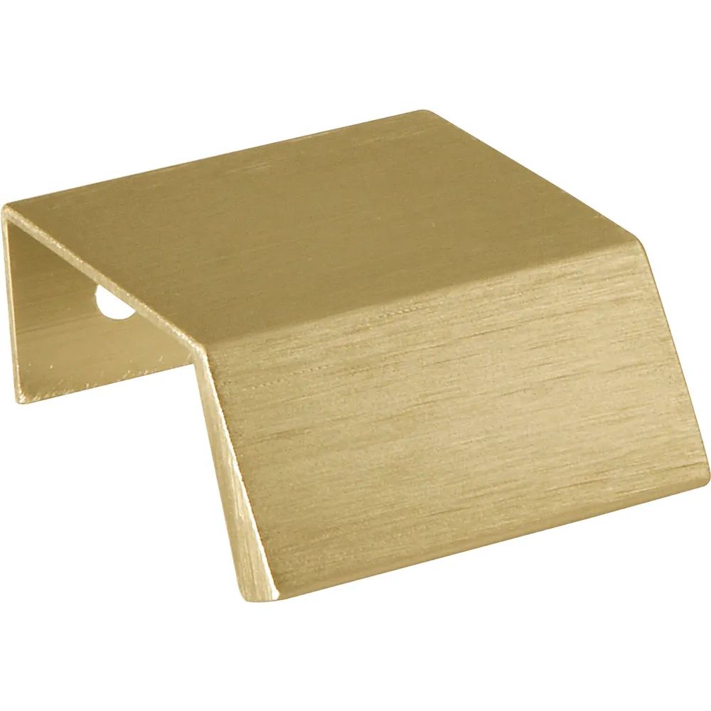Furnipart Griffleiste Bench LA 20, Länge 40 mm, Aluminium Messing matt gebürstet