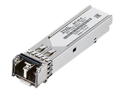 ZyXEL SFP-SX-E - SFP (Mini-GBIC)-Transceiver-Modul - 1GbE - 1000Base-SX - LC Multi-Mode - bis zu 550 m - 850 nm (Packung mit 10)