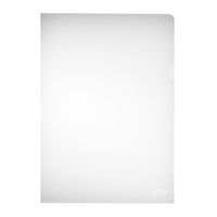 Herlitz Eco - L-förmiger Ordner - für A4 - durchsichtig (Packung mit 100)