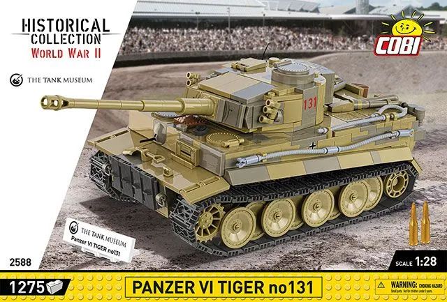 Cobi Panzer VI Tiger no131 Massstab 1 28