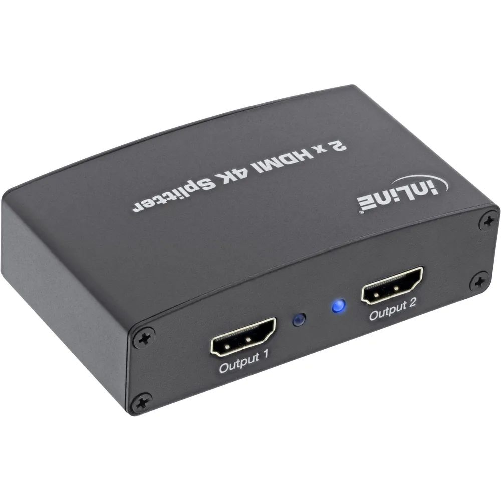InLine HDMI Splitter/Verteiler - 2-fach - 4K2K kompatibel