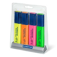 STAEDTLER Textsurfer classic 364 - 4 Stück(e) - Grün - Orange - Pink - Gelb - Meißel - Grün - Orange - Gelb - Pink - 1 mm - 5 mm