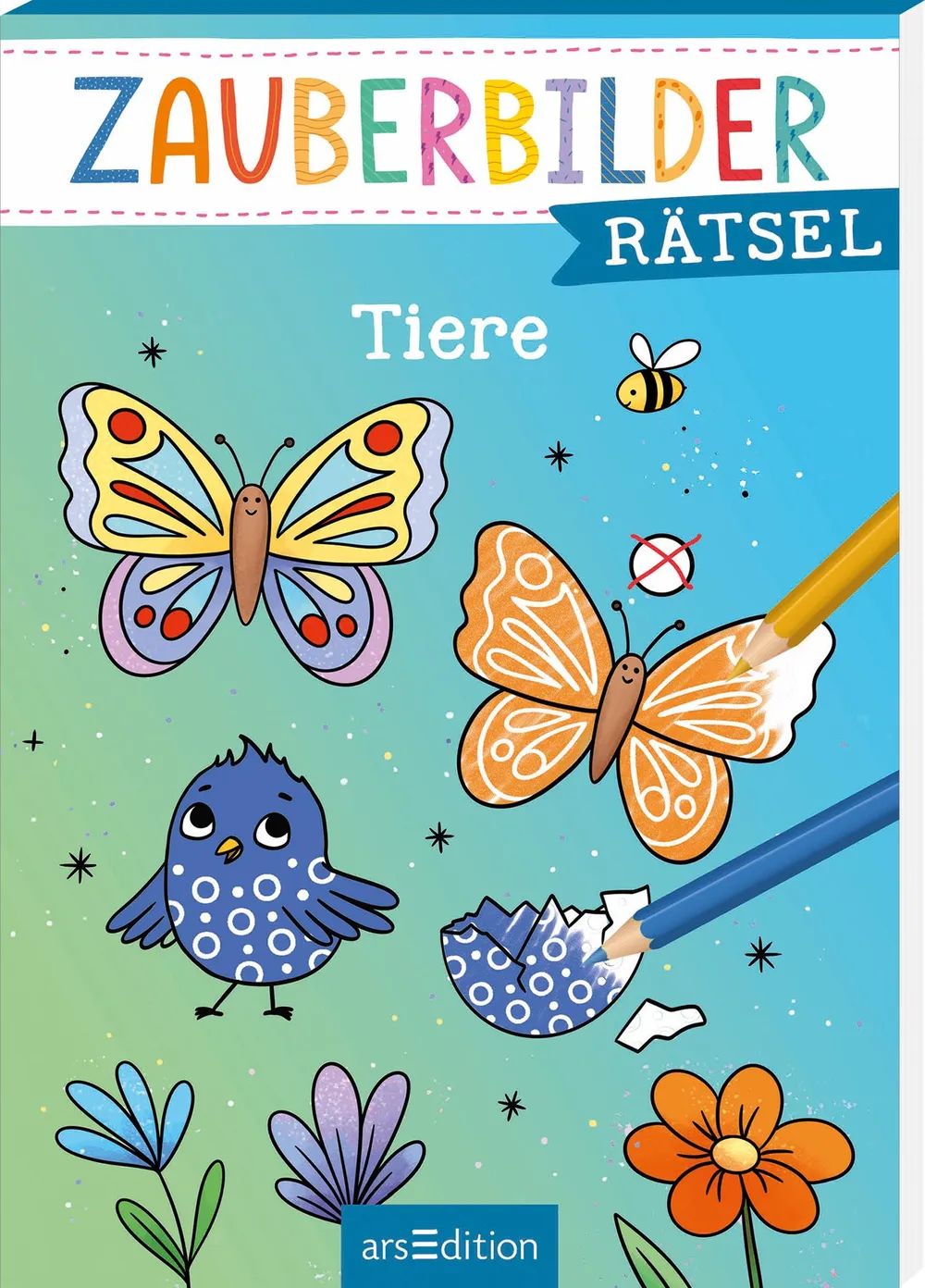 Ars Edition GmbH Zauberbilder-Rätsel: Tiere