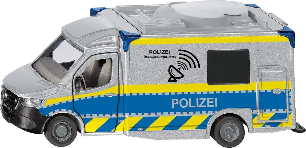 Siku Mercedes-Benz Sprinter Police - Modell Polizeiwagen - Vormontiert - 1:50 - Mercedes-Benz Sprinter - Beide Geschlechter - Metall - Kunststoff