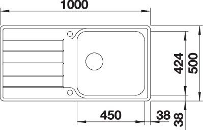 BLANCO CLASSIMO XL 6 S-IF