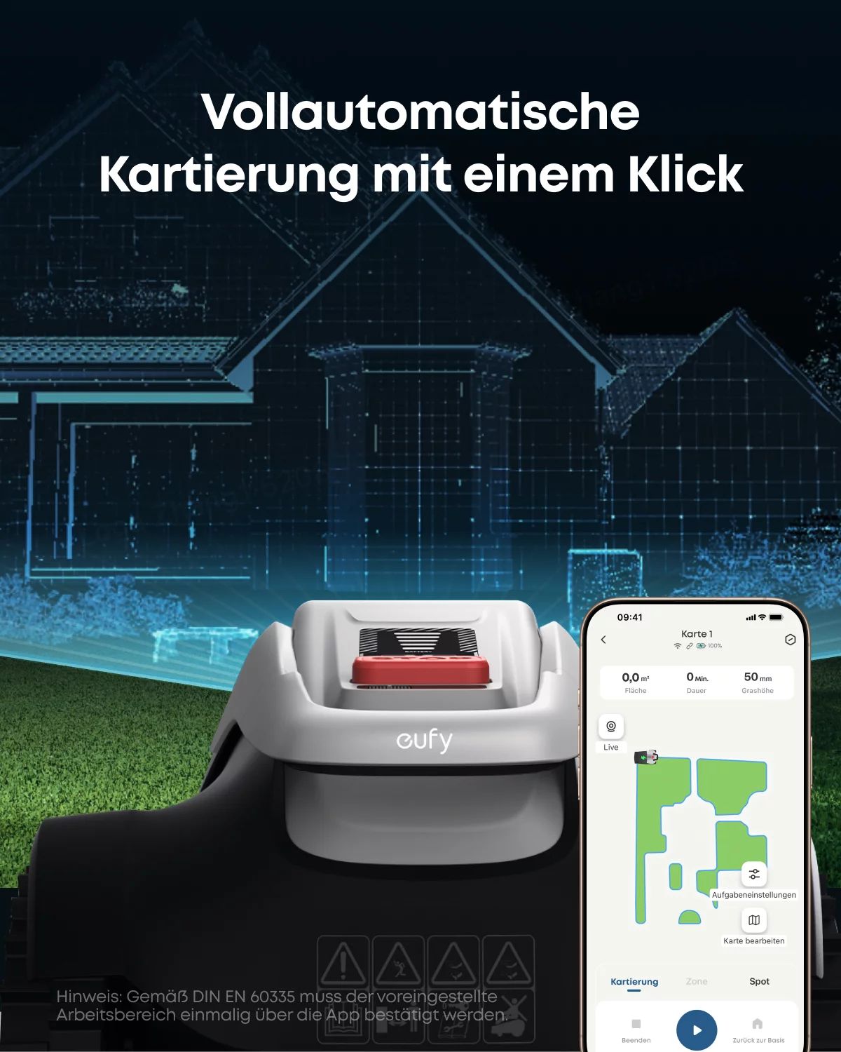 eufy Mähroboter E15