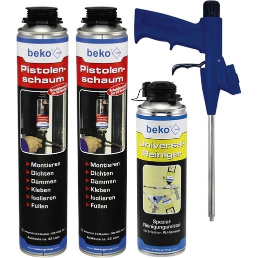BekoGroup 1XPIST. 2XPU-SCHAUM 1XREINIGER / BEKOGR 99995008 PU-SET 999 95 008