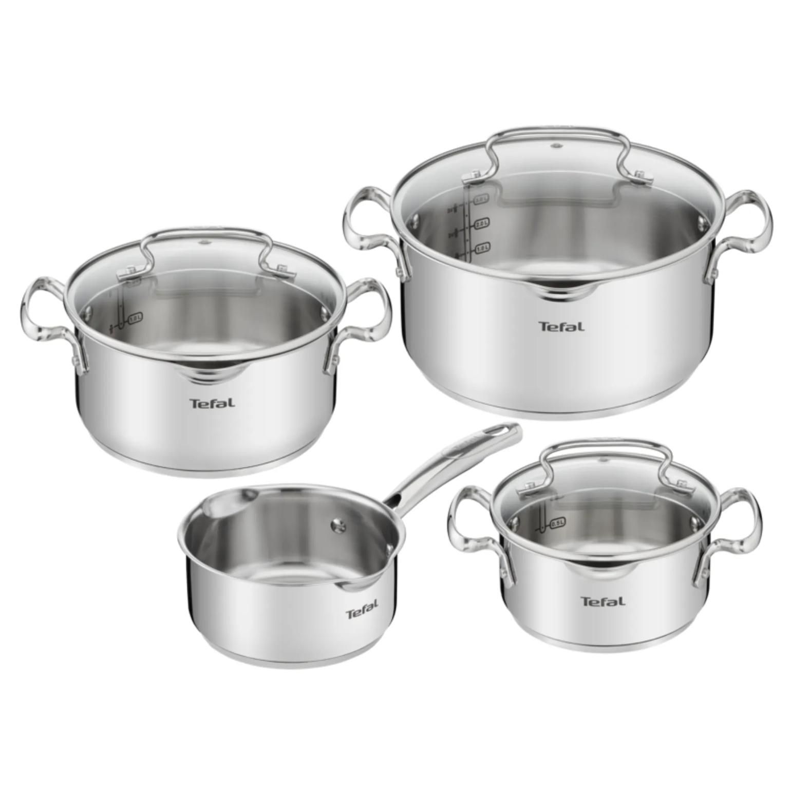 Tefal Duetto+ 7-teiliges Topfset G719S7