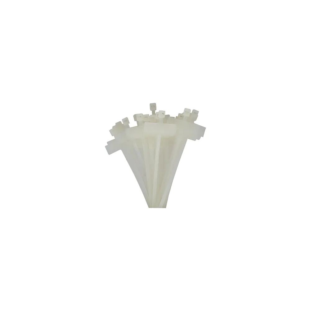 InLine Kabelbin. - Länge 100mm - Breite 2,5mm - Markierfeld quer 8x24mm,100er Pack