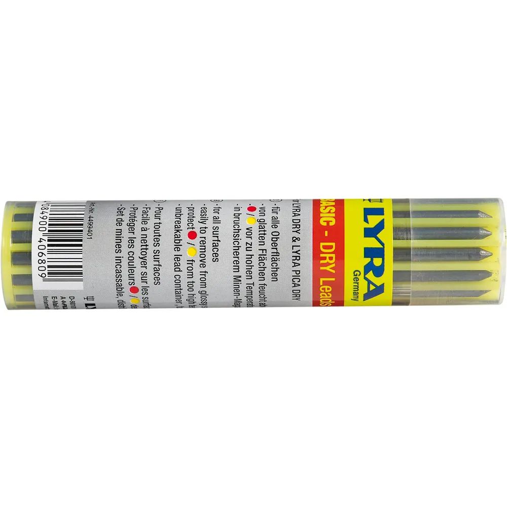 LYRA Ersatzminen-Set graphit z. Tieflochmarker Lyra Dry Profi LED Inhalt 12 St