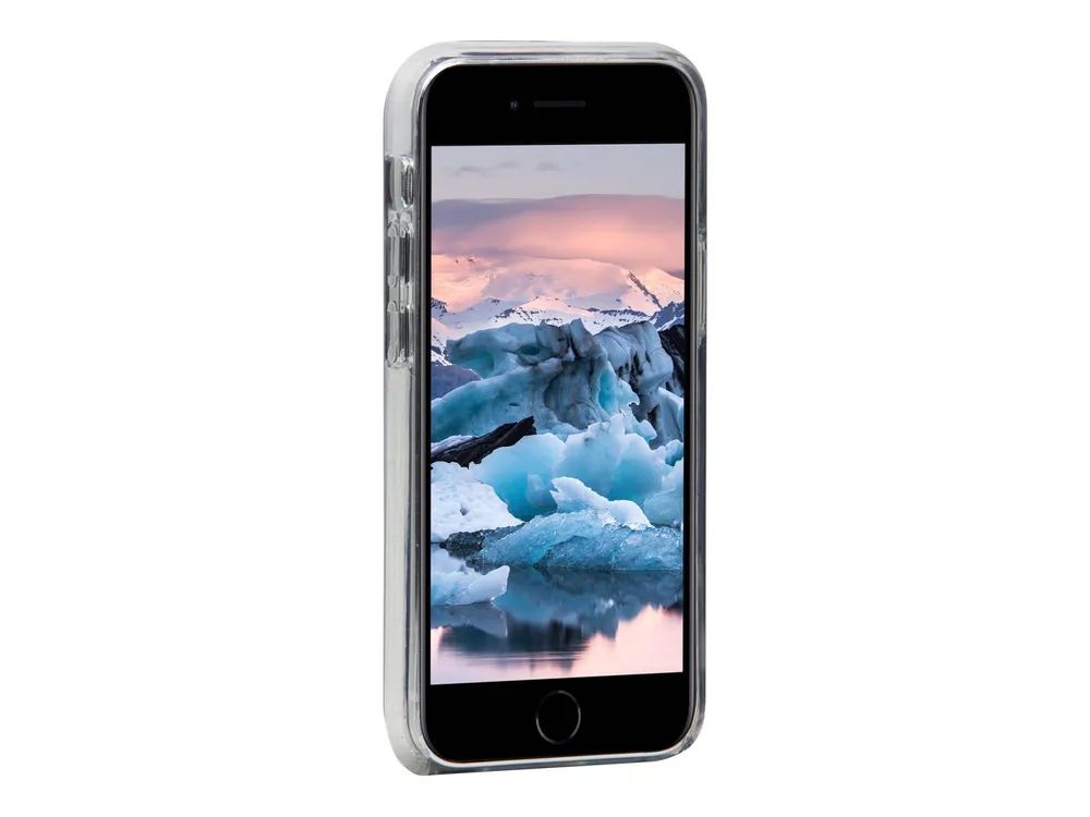 dbramante1928 Iceland - Hintere Abdeckung für Mobiltelefon - Snap-on - 100 % recycelter Kunststoff - klar - für Apple iPhone 7, 8, SE (2. Generation)