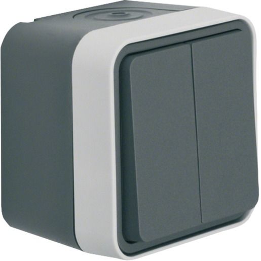 Berker SERIENTAST.2 WECHSL. GRAU MATT / BERKER 50753515