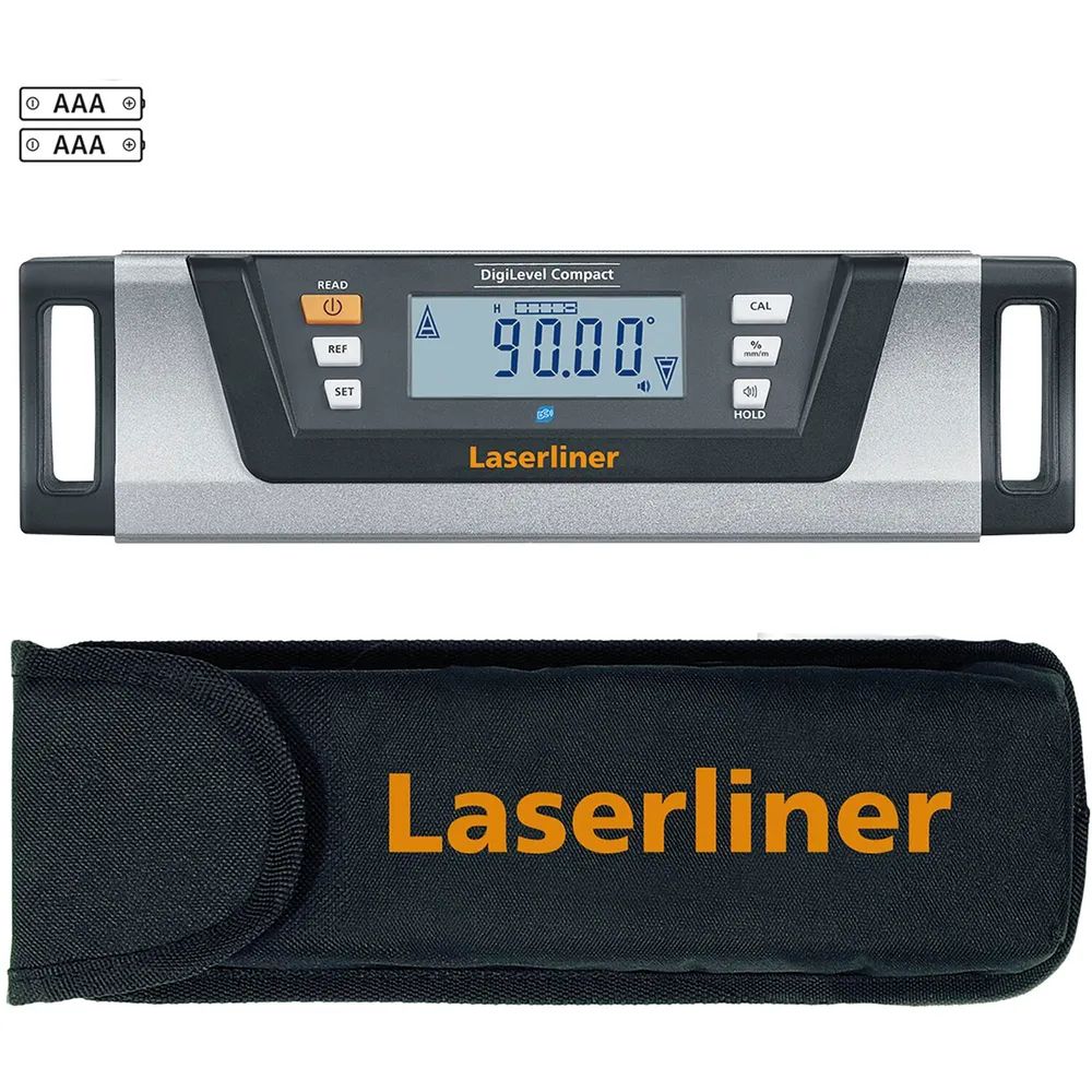 LASERLINER Elektronische Wasserwaage DigiLevel Compact Länge 230mm