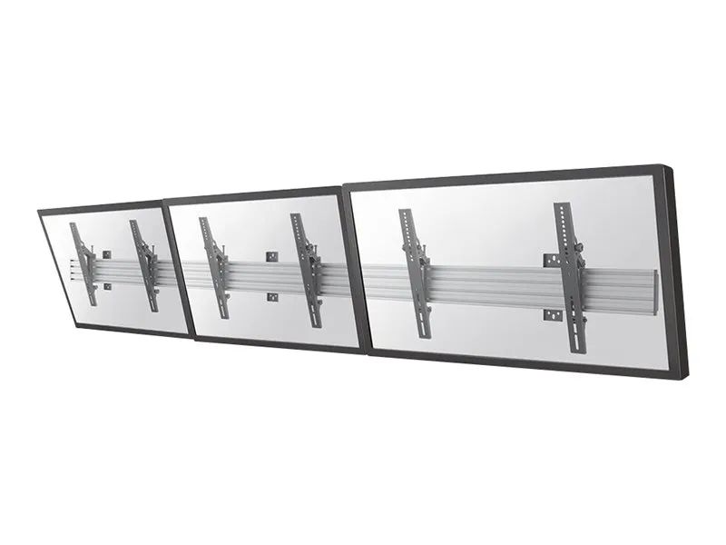Neomounts NMPRO-WMB3 - Klammer - für 3 LCD-Anzeigen - Schwarz - Bildschirmgröße: 81.3-139.7 cm (32"-55")