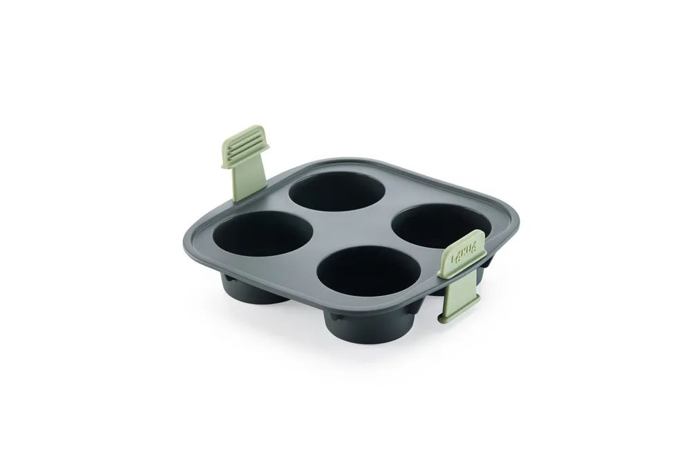 Lékué Muffinform für Heißluftfritteuse - Grey