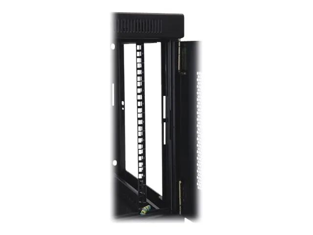 Tripp Eaton Tripp Lite Series 9U Wall Mount Rack Enclosure Server Cabinet w/ Door & Side Panels - Schrank Netzwerkschrank - geeignet für Wandmontage - Schwarz - 9U - 48.3 cm (19")