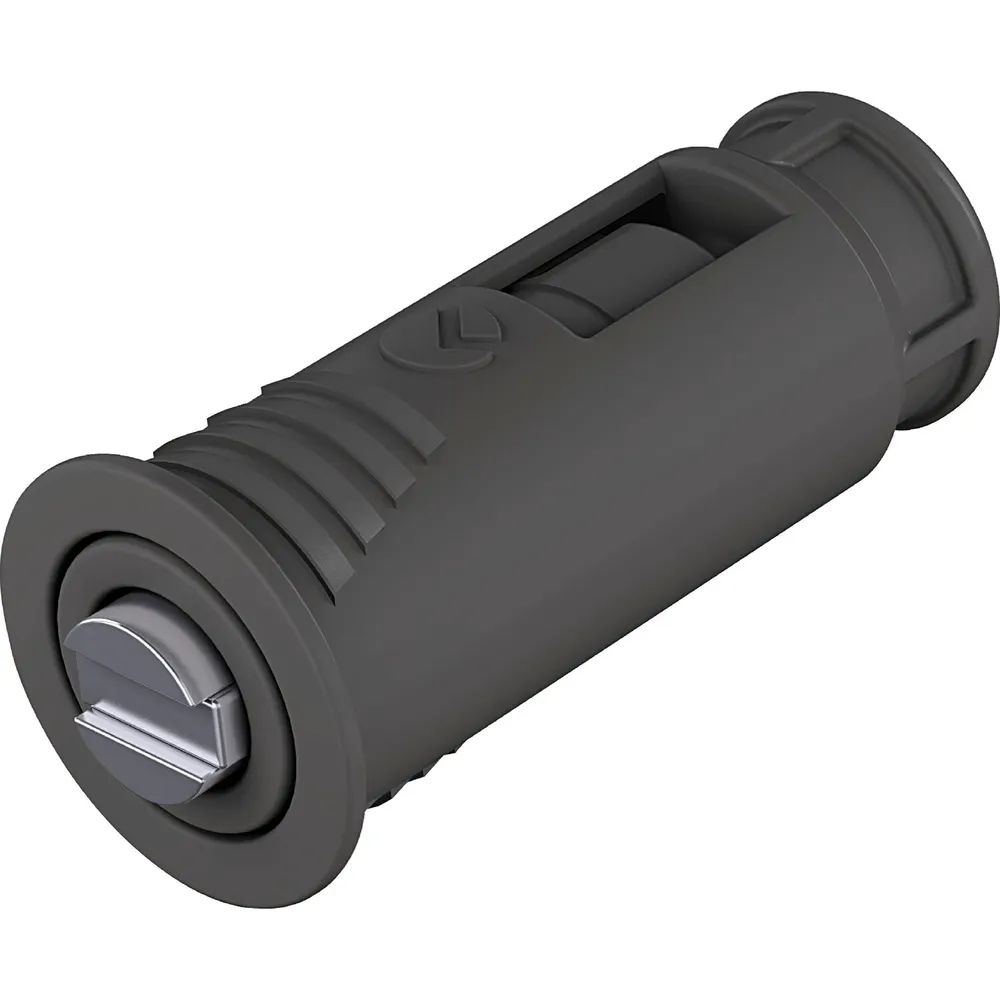 ITALIANA FERRAMENTA Einbohrmagnetschnapper K-LOCK Kunststoff anthrazit
