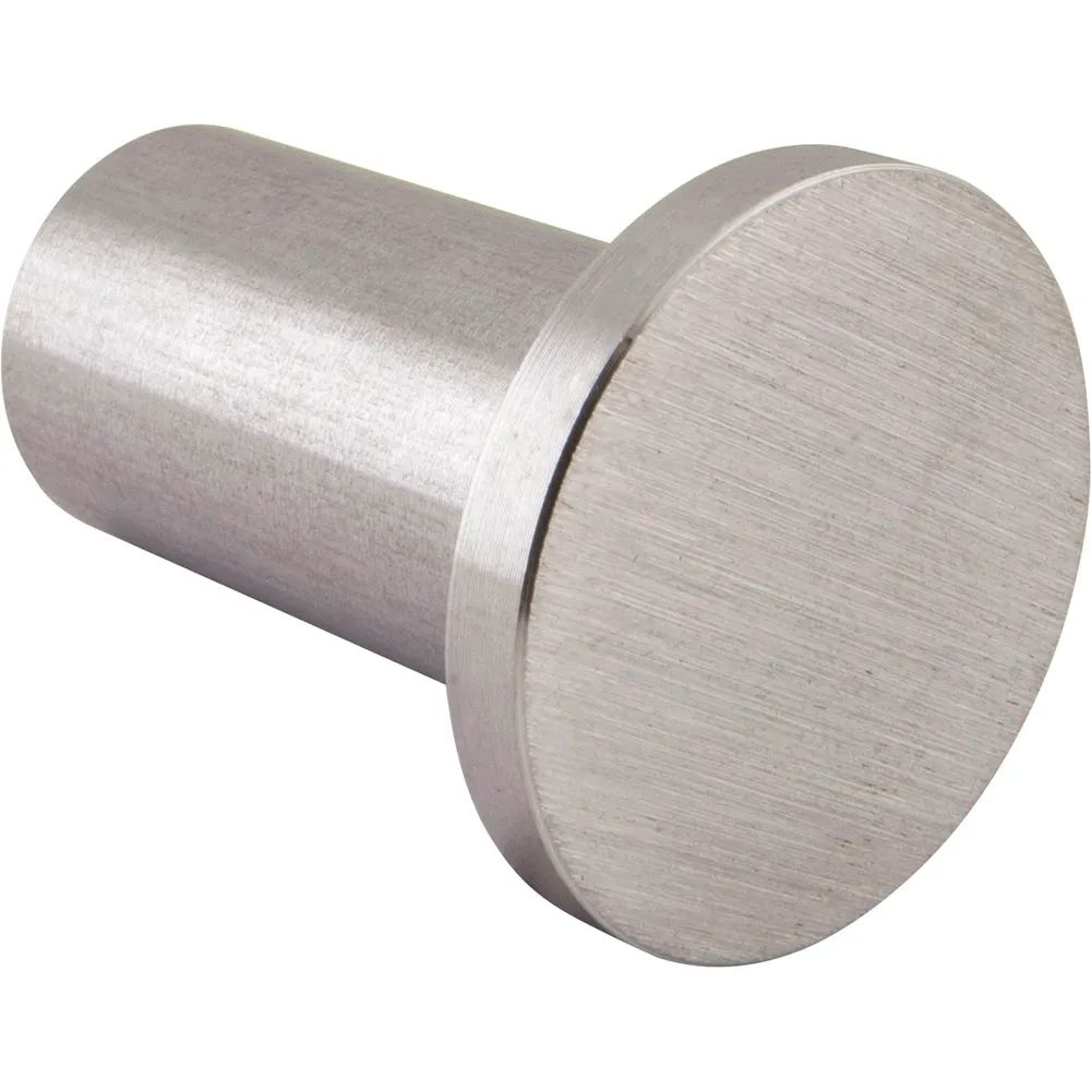 Technik Team Mantelhaken Divanno ø 22 mm, Tiefe 30 mm, Edelstahl gebürstet