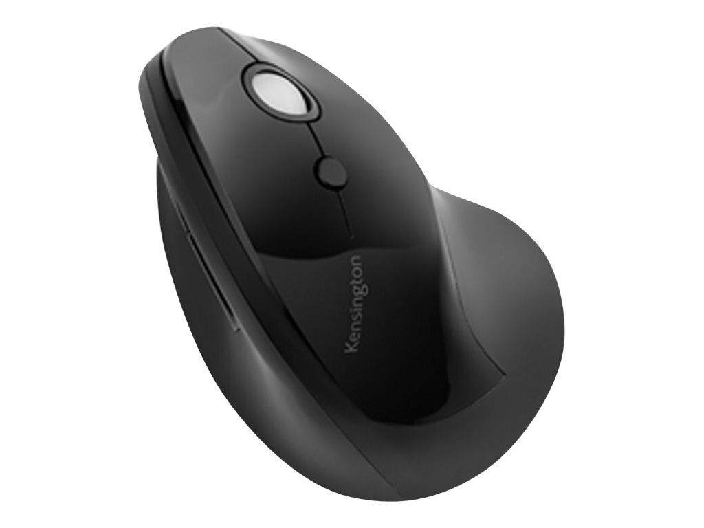 Kensington Pro Fit Ergo Vertical Wireless Mouse - Vertikale Maus - ergonomisch - Für Rechtshänder - 6 Tasten - kabellos - 2.4 GHz - kabelloser Empfänger (USB)