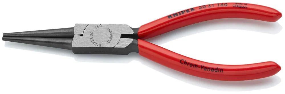 KNIPEX Langbeckzange mit Kunststoff überzogen schwarz atramentiert 160 mm
