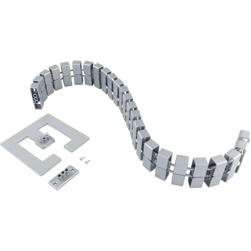 Confurn Export GmbH Q-LAB® Kabelschlange Cube® SL 750 mm alufarbig