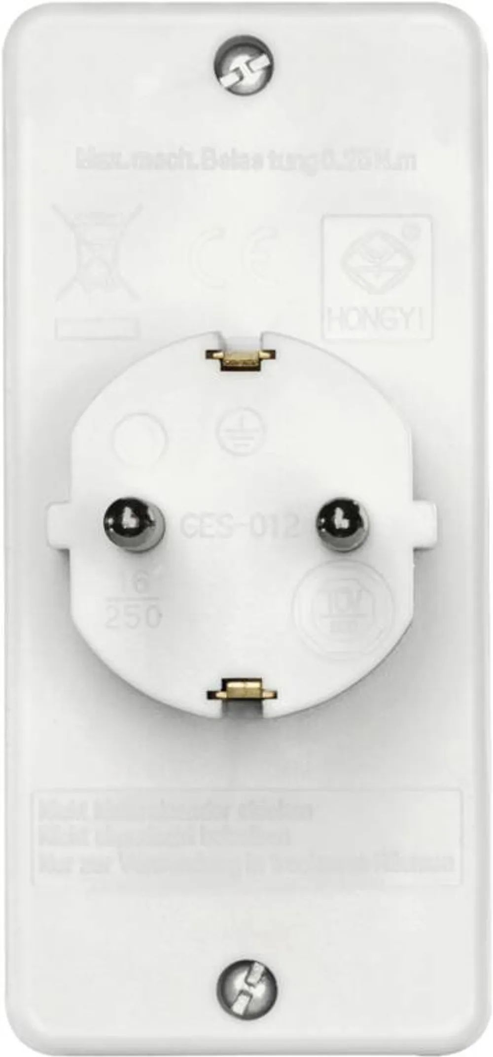 Hama Steckdosenadapter 223215 STECKDOSENADAPT/2EU/1SCHUKO/BS