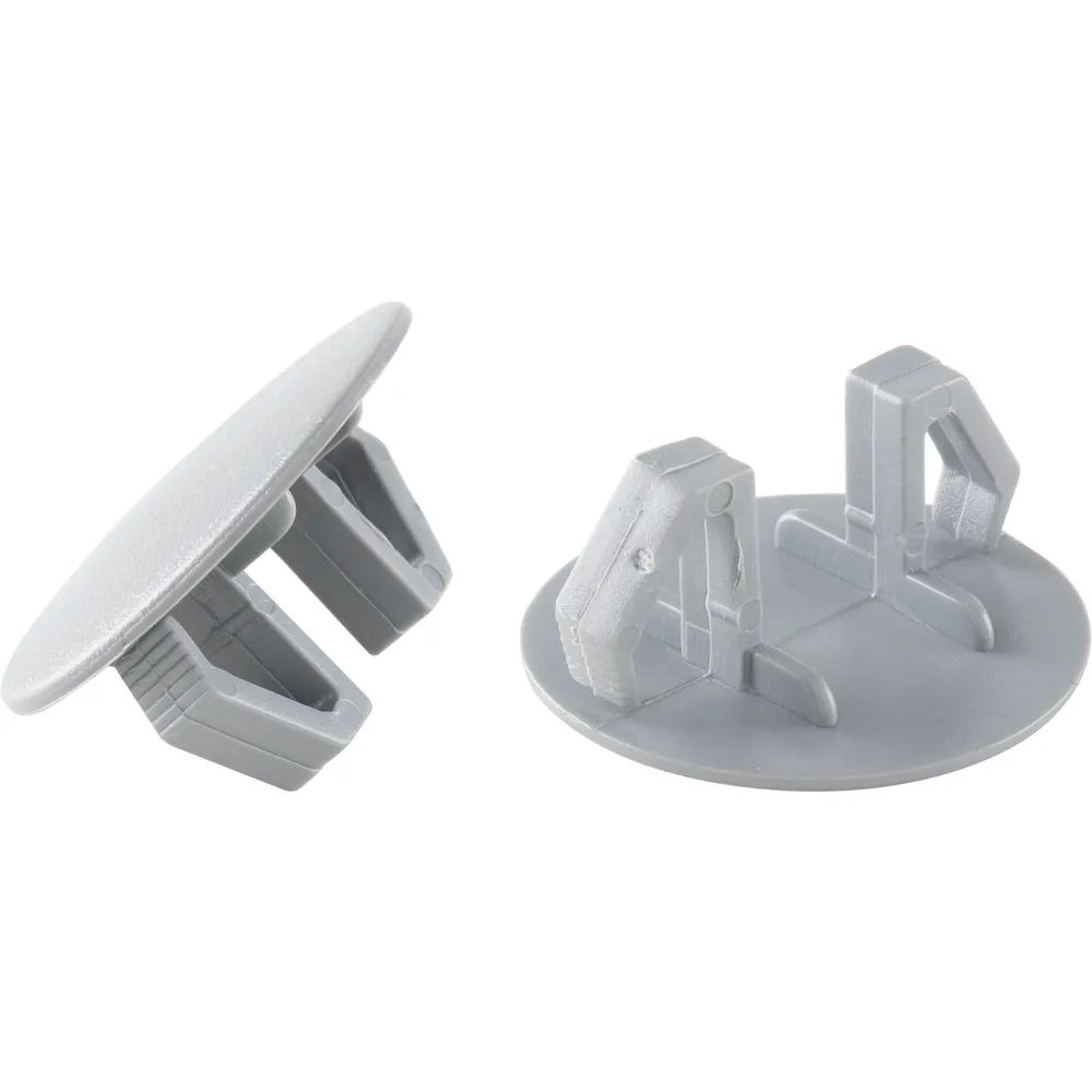 Plasticmetall Ges.m.b.H. Lochblendstopfen rund DM 22 - 24 mm Kunststoff grau