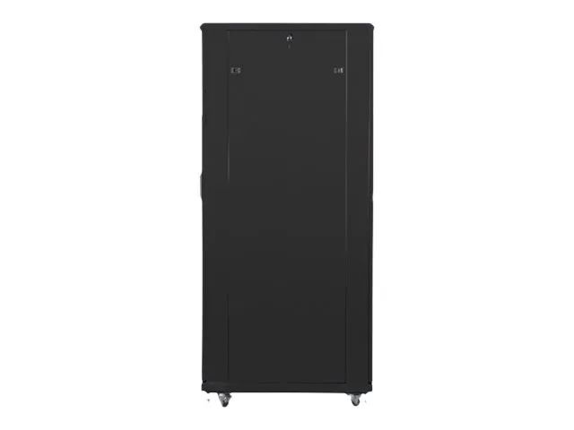 Lanberg Schrank Netzwerkschrank - mit 4 Lüfter - 230 V - Schwarz, RAL 9004 - 42HE - 48.3 cm (19")