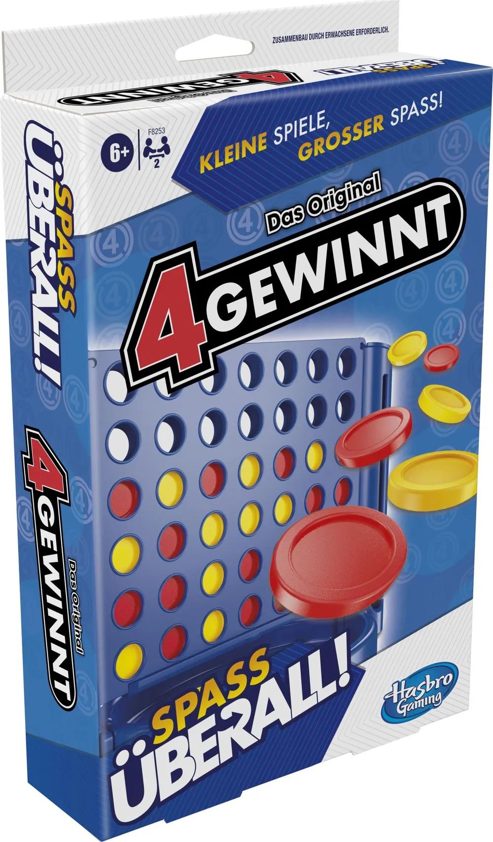 Hasbro European Trading B.V. 4 Gewinnt Kompakt