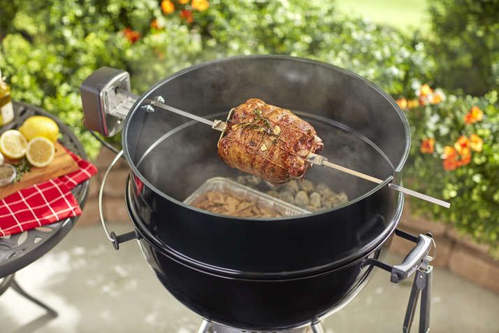 Weber Drehspieß für Holzkohlegrills mit 57cm