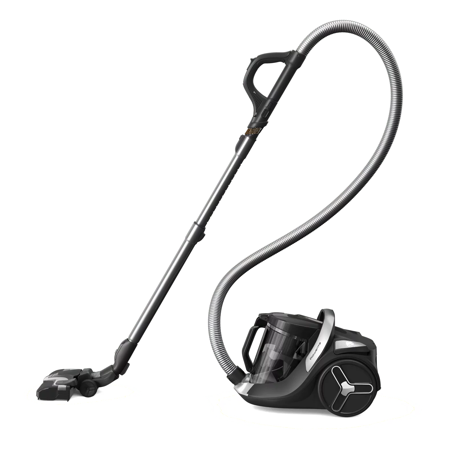 Rowenta RO7C66 Zyklon-Staubsauger Green Force Cyclonic Effitech®+  - Schwarz/Aluminium