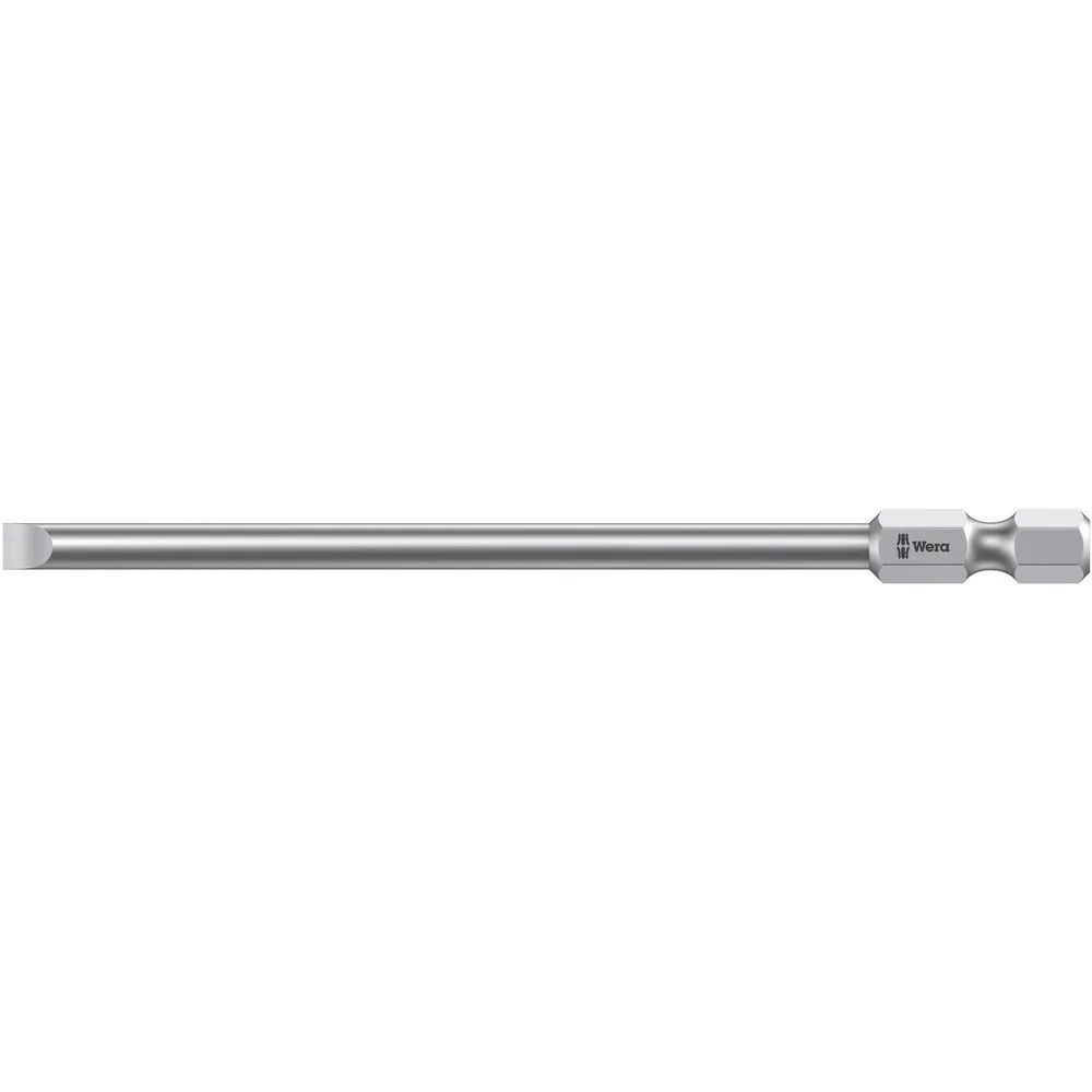 WERA Bit-Einsatz 800/4Z lang 1/4sechskant 1.0 x 5.5 x 89 mm Schlitz