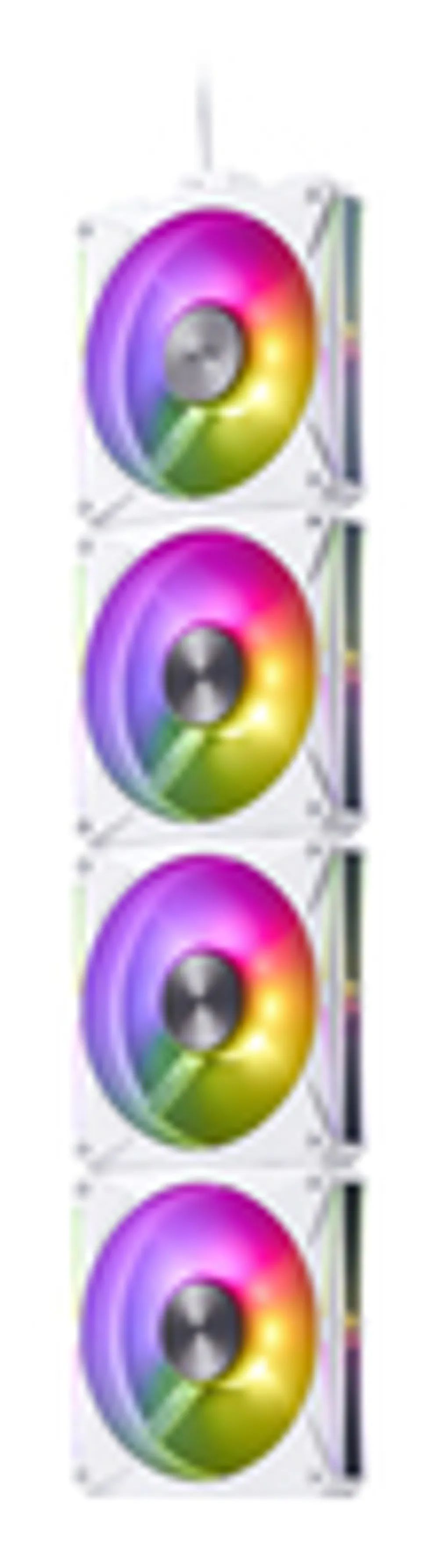ADATA Lüfter HURRICANE MAG 120 120mm ARGB PWM Fan 4er Pack WH retail - 23,36 dB - 2.000 rpm