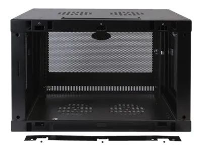 Tripp Eaton Tripp Lite Series 9U Wall Mount Rack Enclosure Server Cabinet w/ Door & Side Panels - Schrank Netzwerkschrank - geeignet für Wandmontage - Schwarz - 9U - 48.3 cm (19")