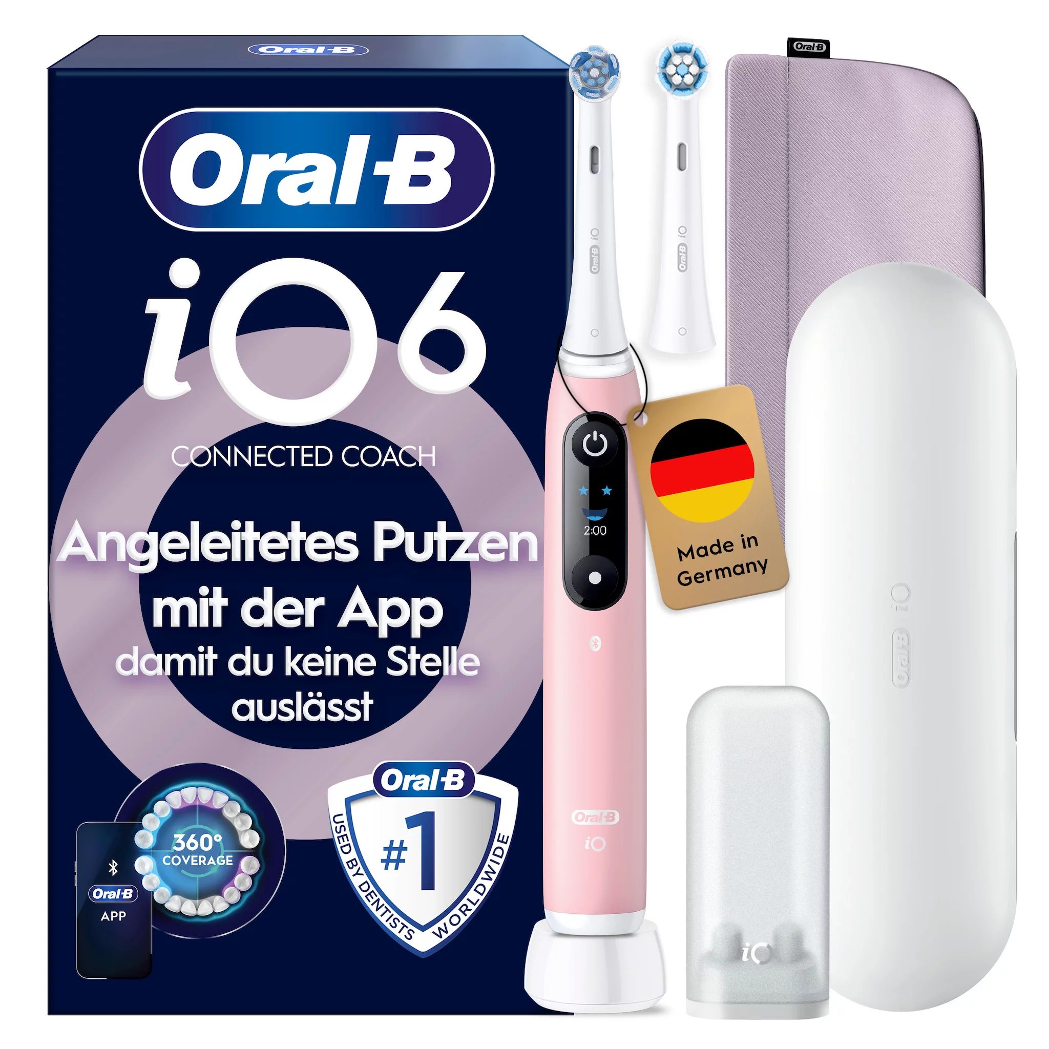 Oral-B iO Series 6, Pink Sand Luxe Edition