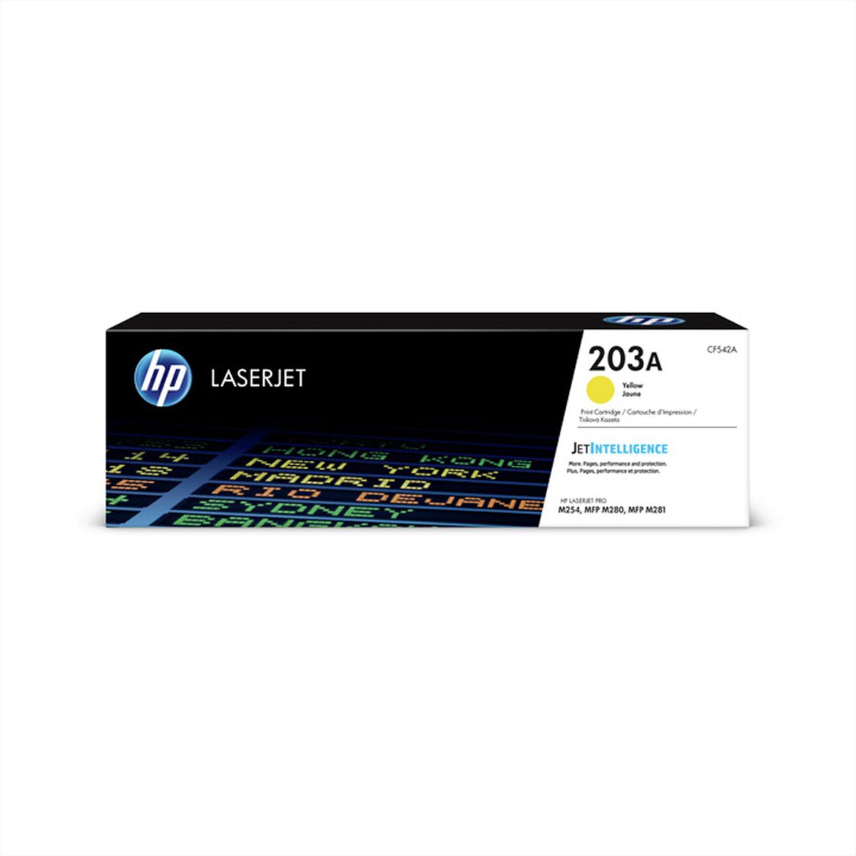 HP 203A - Gelb - Original - LaserJet - Tonerpatrone (CF542A)