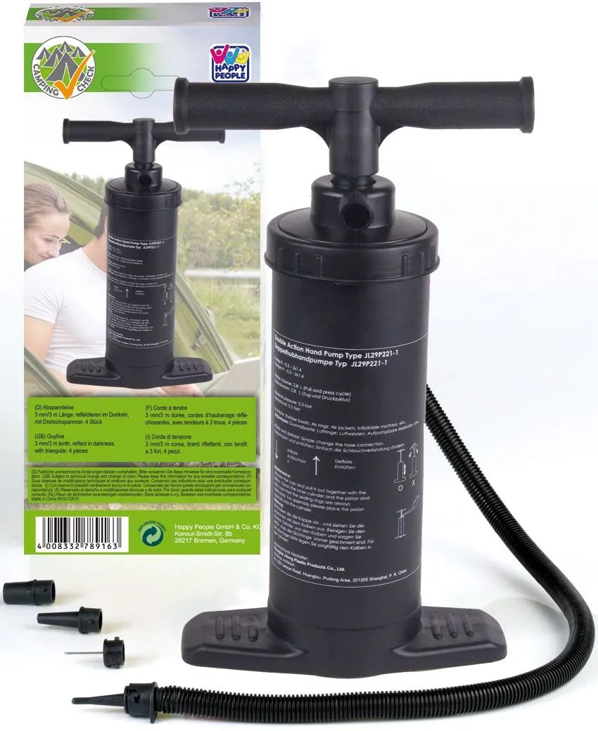 Happy People GmbH & Co.KG Doppelhubpumpe 2x3000 ccm