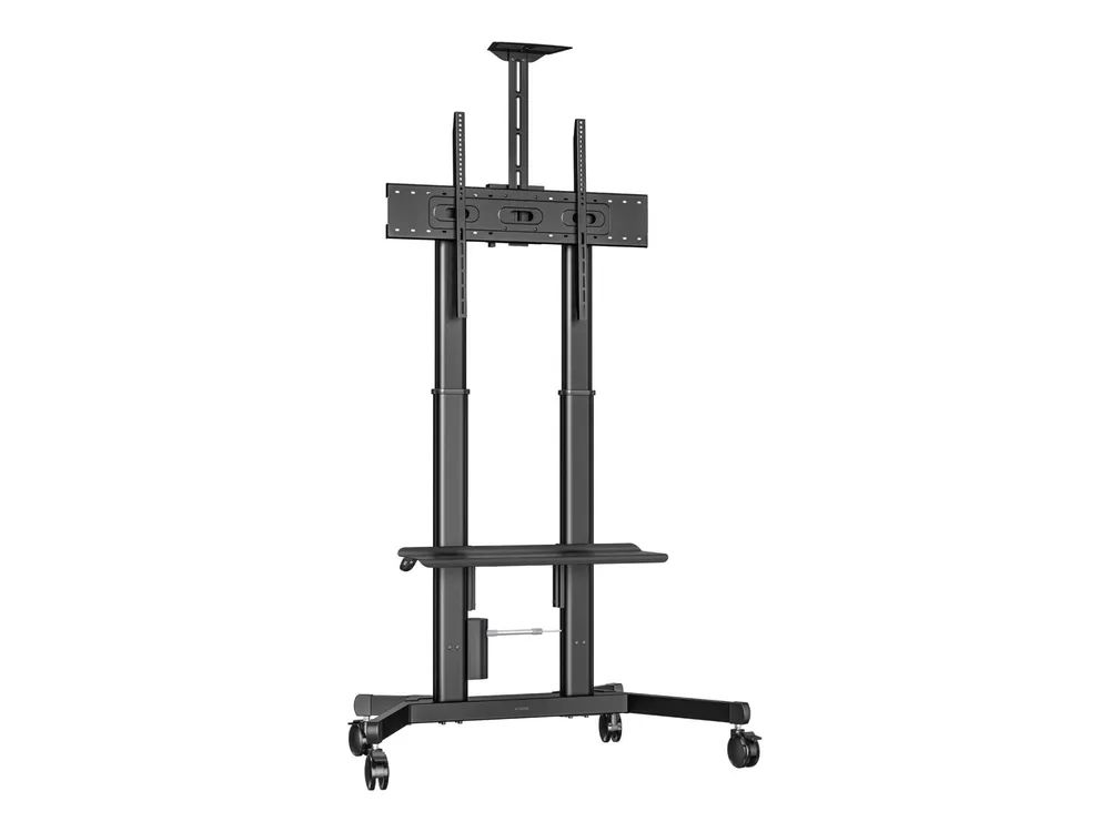 TECH DATA Vision X-Series VFM-F26M - Wagen - für LCD-Display - motorisiert - Stahl - sandgestrahlt schwarz - Bildschirmgröße: 139.7-254 cm (55"-100")