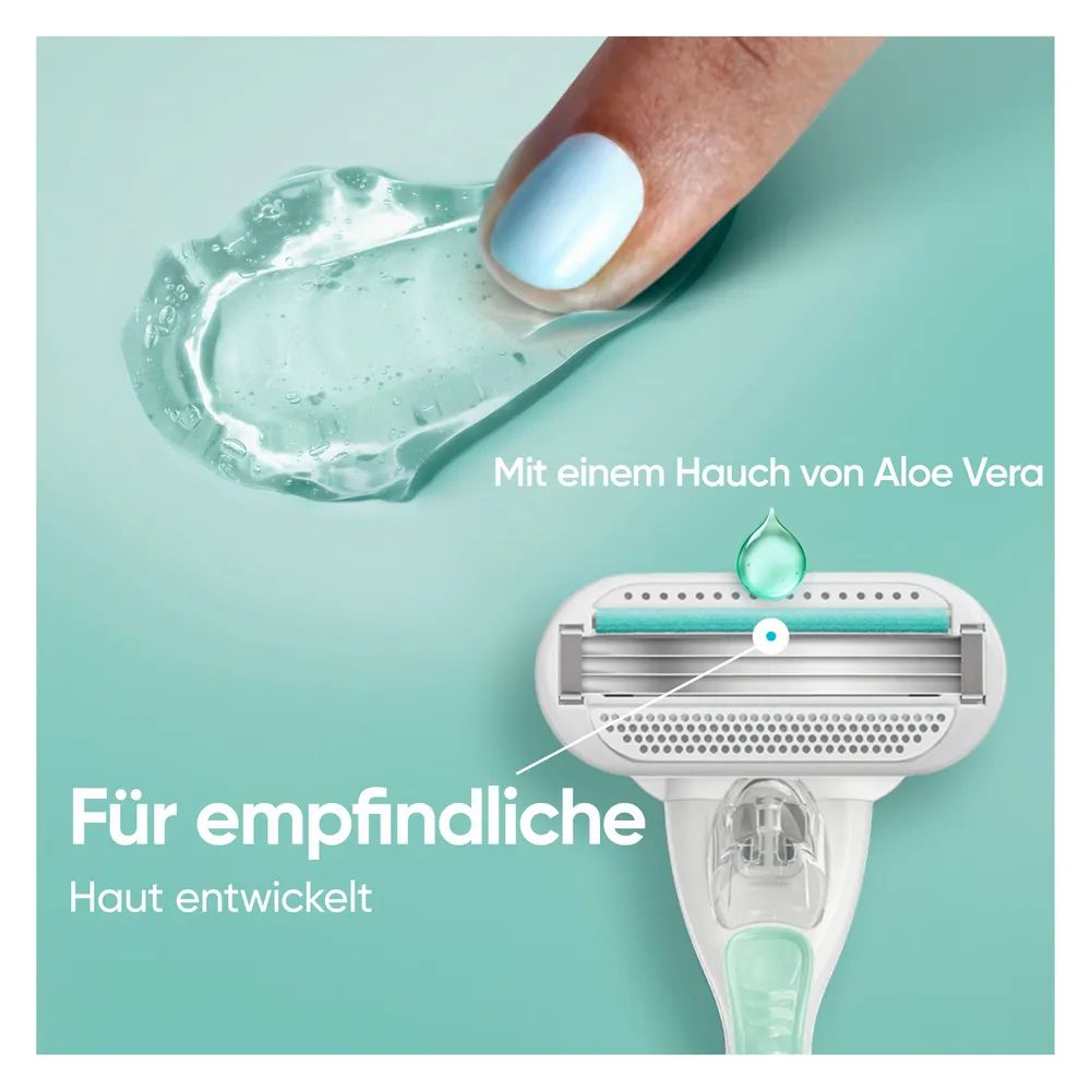 Gillette Venus Smooth Sensitive Systemklingen 4er