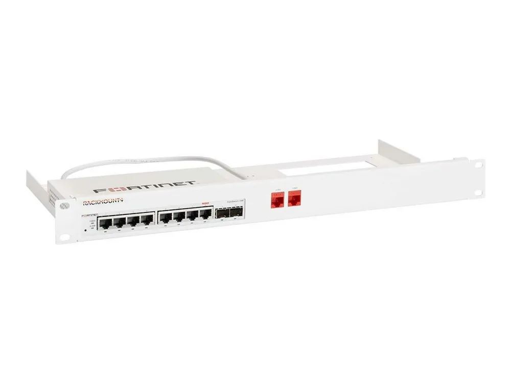 Rackmount.IT RM-FR-T17 - Montagesatz für Netzwerkgeräte - Rack montierbar - weiß, RAL 9003 - 1U - 48.3 cm (19")