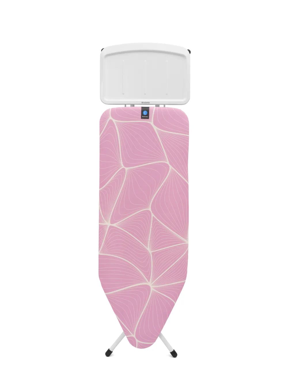 Brabantia Bügeltisch C, 124x45cm, Dst-Ablage Solid - Lilac Waves