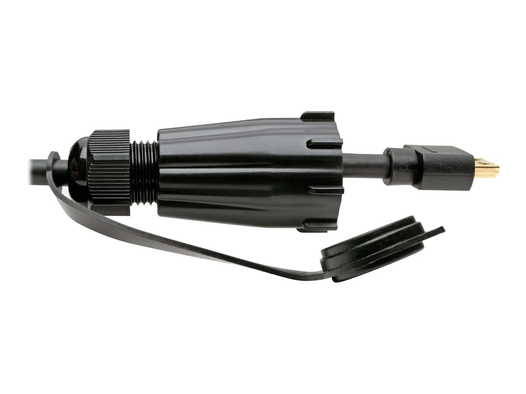 Eaton Tripp Lite HDMI Cable High-Speed 2 IP68 Connectors Industrial Ethernet 10ft