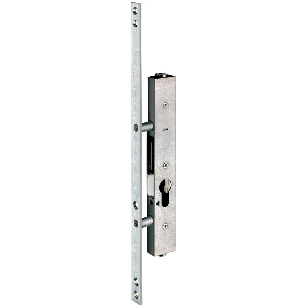 KFV Einbauriegel sperrbar PZ ohne Riegel, DM 35, Stulp 360 x 16 x 3 mm, verzinkt