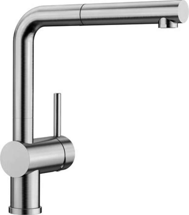 Blanco Linus-S mit Schlauchbrause Edelstahl gebürs