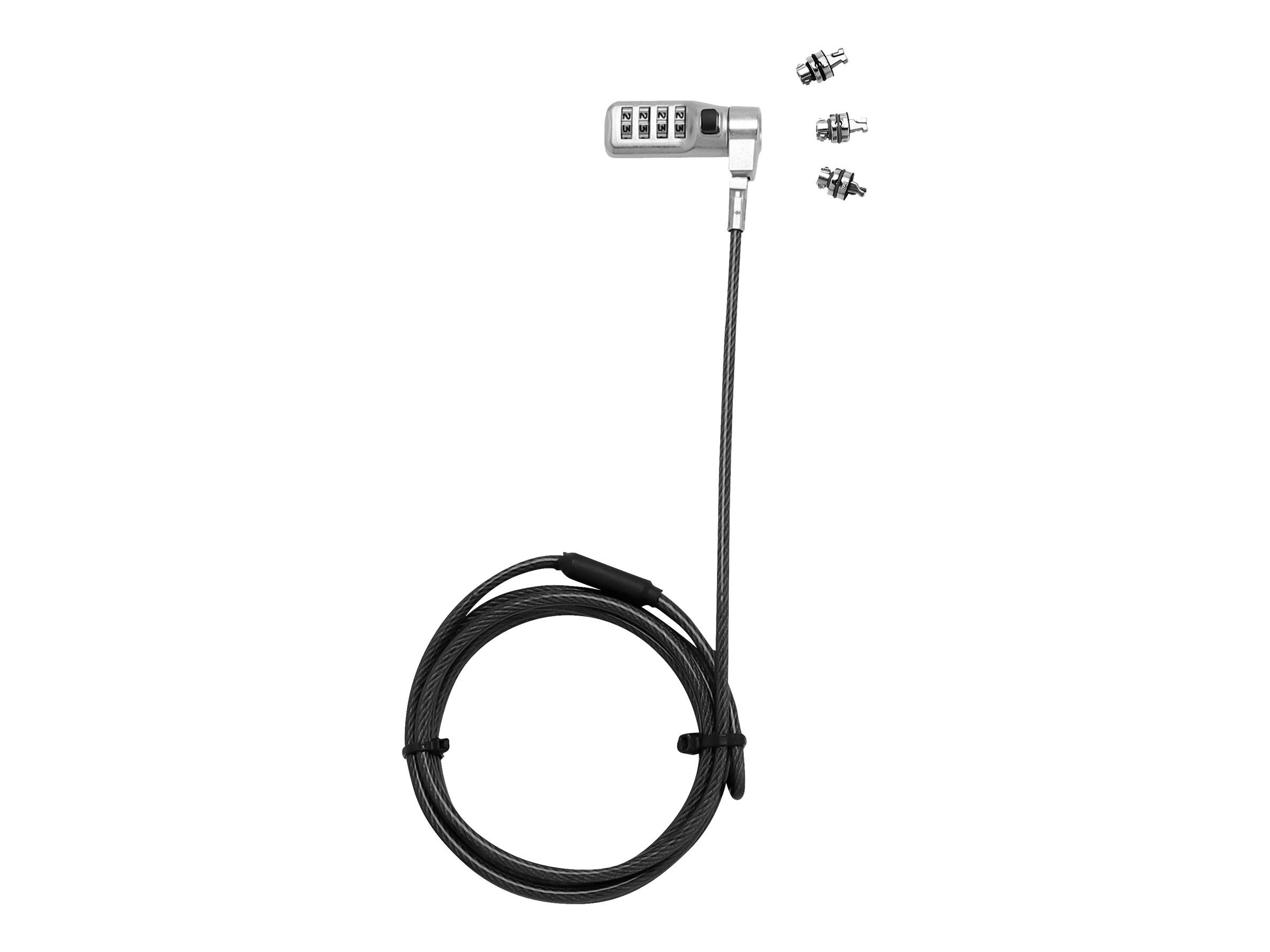 Dicota Security Combination Lock Exchangeable T/N/W Head