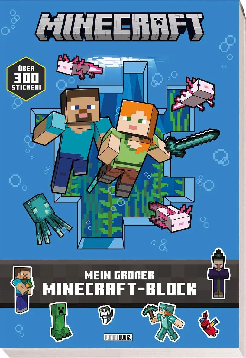 Panini Verlags GmbH Minecraft - Großer Minecraft Block