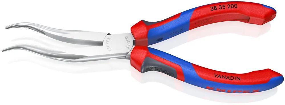 KNIPEX Mechanikerzange mit Comfort-Griffen verchromt 200 mm