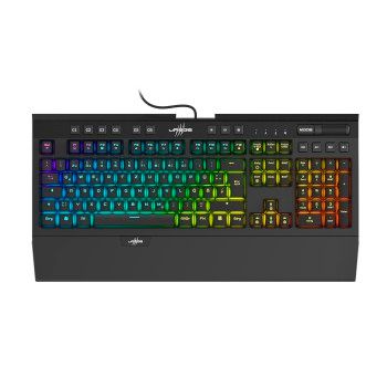 uRage Gaming-Keyboard "Exodus 900 Mechanical", Braune Switches, Schw., QWERTZ DE