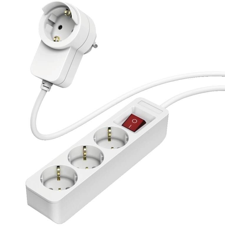 Hama 223081 SDL 3F 1,4M/M.SCH/POWERPLUG/BS
