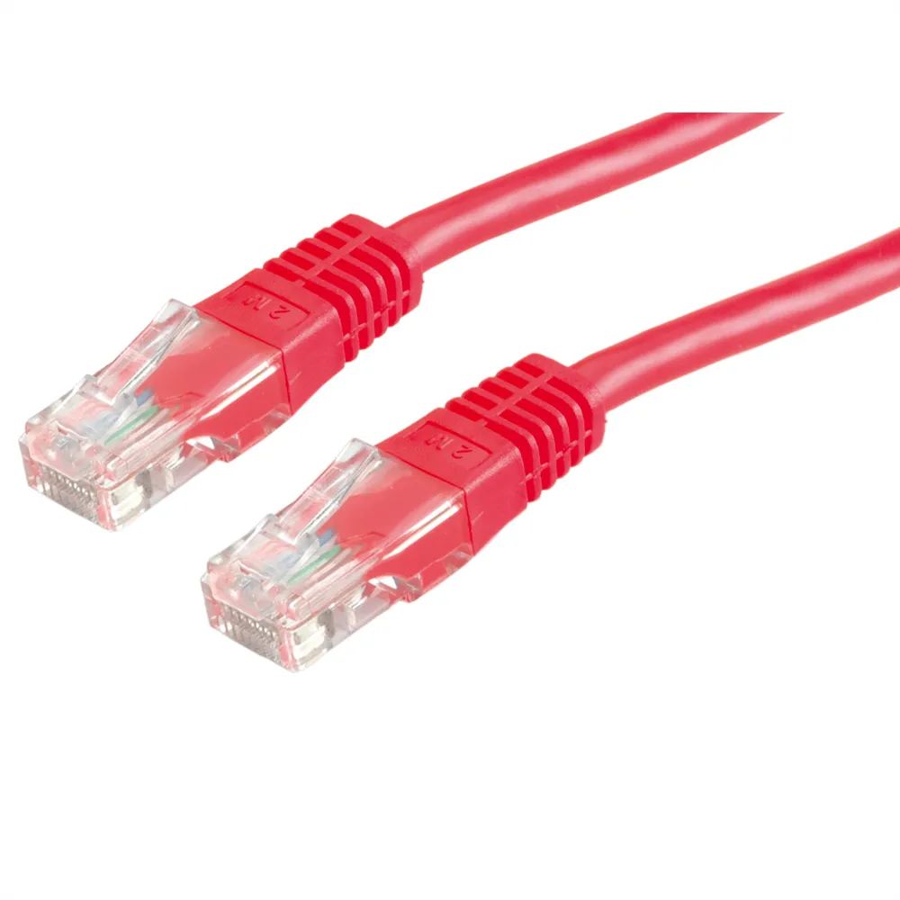 ROLINE Patchkabel Cat.5e (Class D) UTP, rot, 5 m